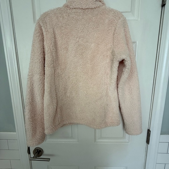 Patagonia Fleece 1/4 Zip pullover very light pink - Picture 4 of 4